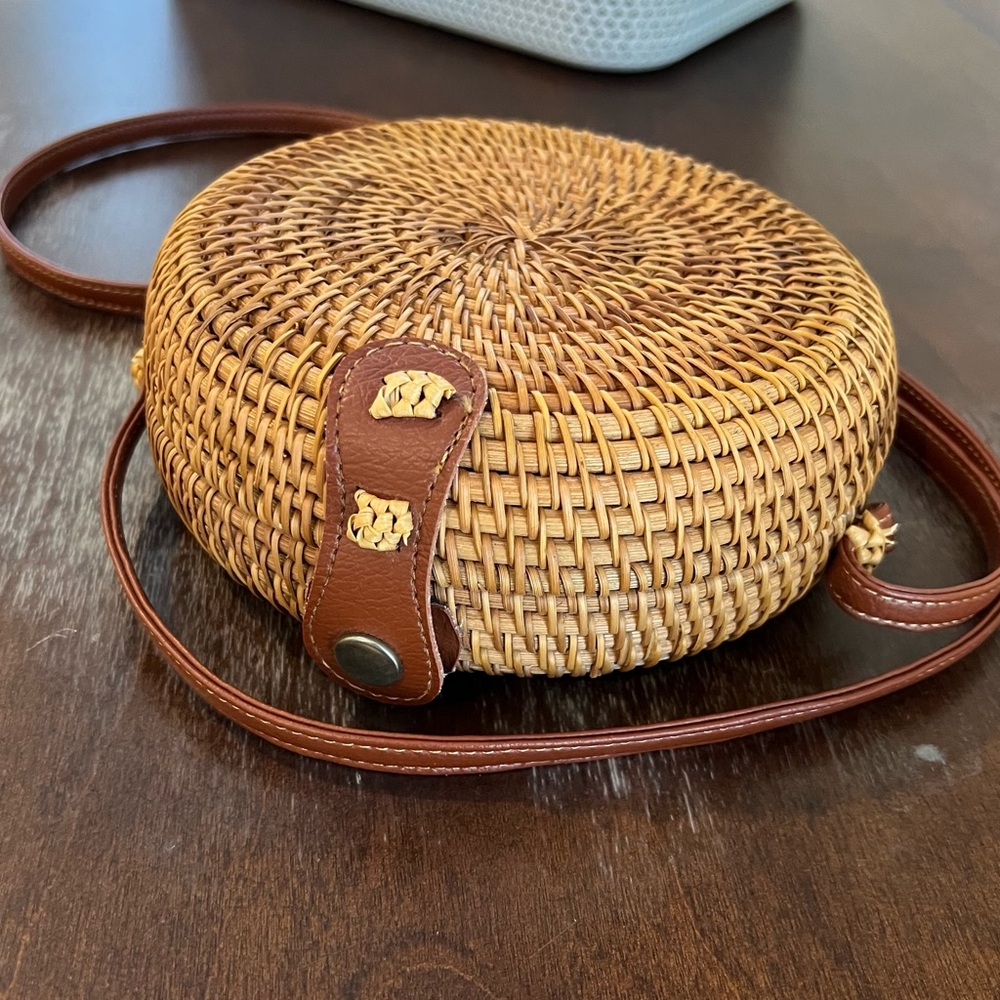 Circular Basket Purse